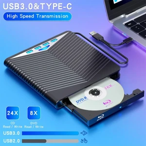 درایو DVD RW اکسترنال فکسیت مدل POP004 7in1
